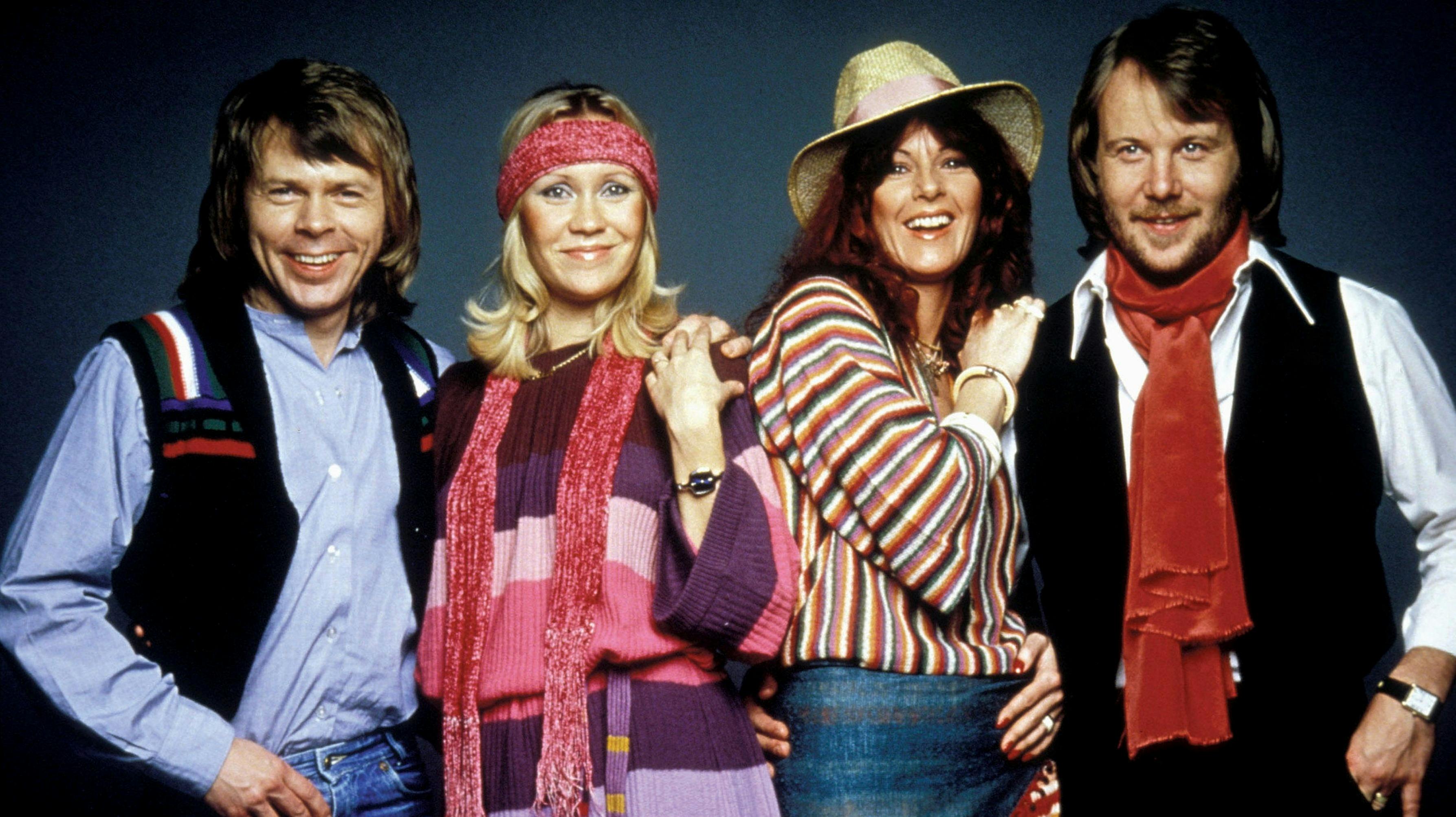 ABBA i deres unge dage.
