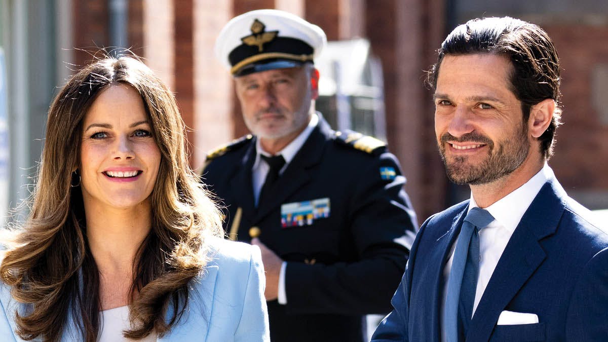 Prinsesse Sofia og prins Carl Philip.