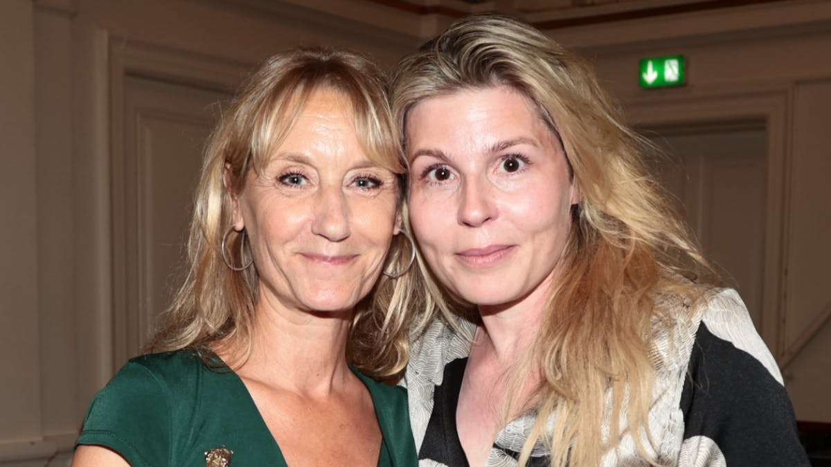 Anette Støvelbæk og Cecilie Stenspil.