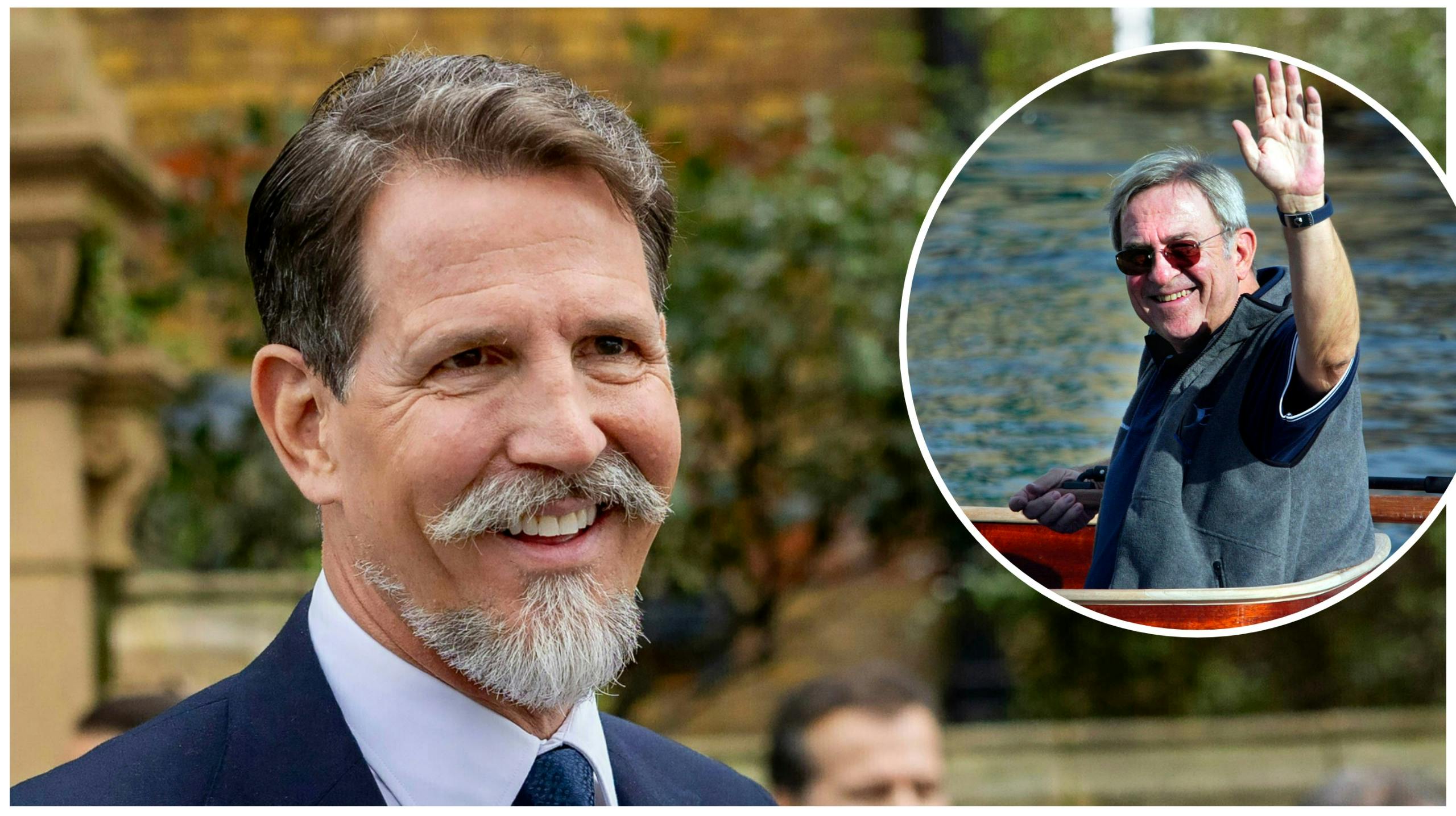 Prins Pavlos og kong Konstantin.