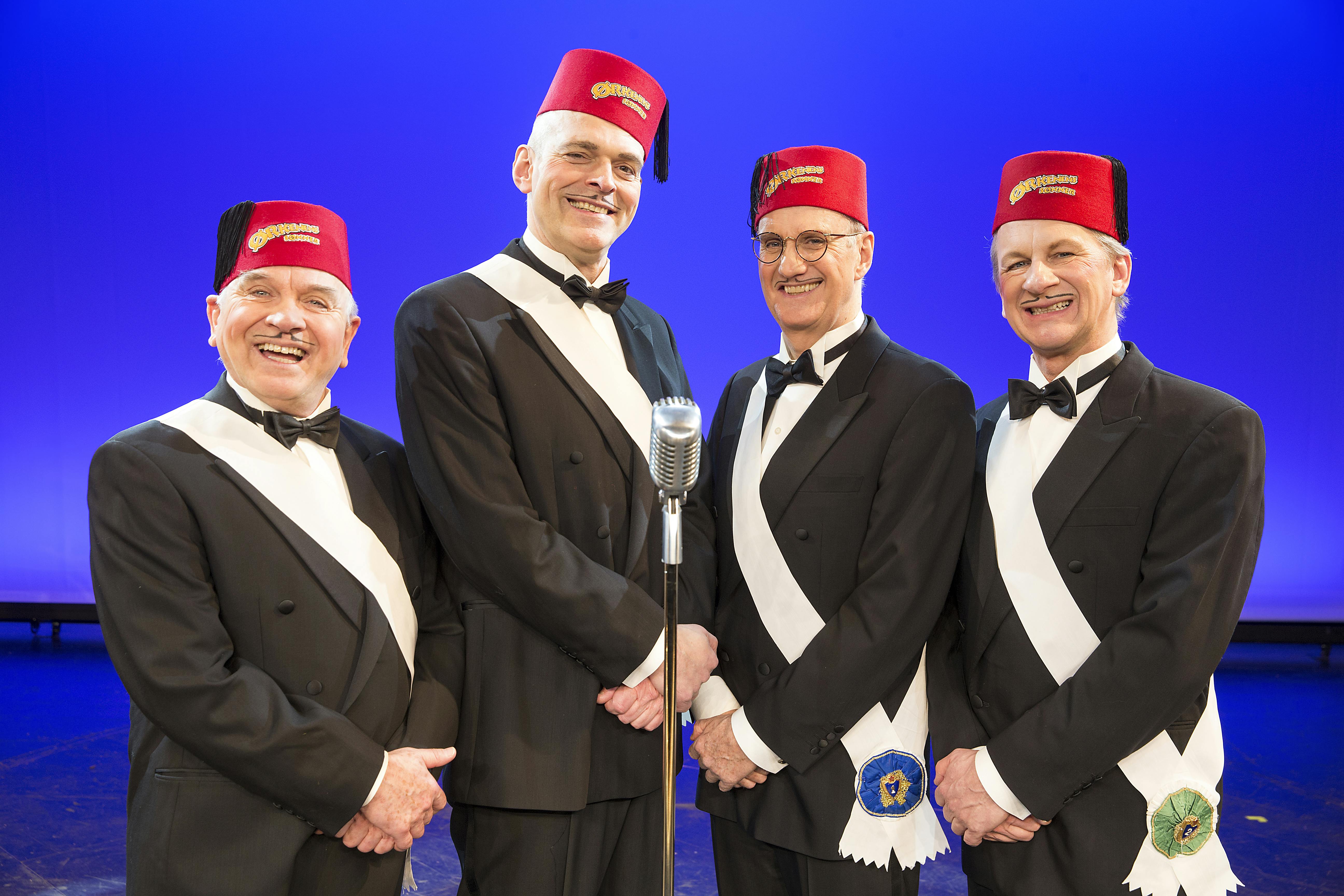 Asger Reher, Niels Olsen, Søren Pilmark og Henrik Koefoed.