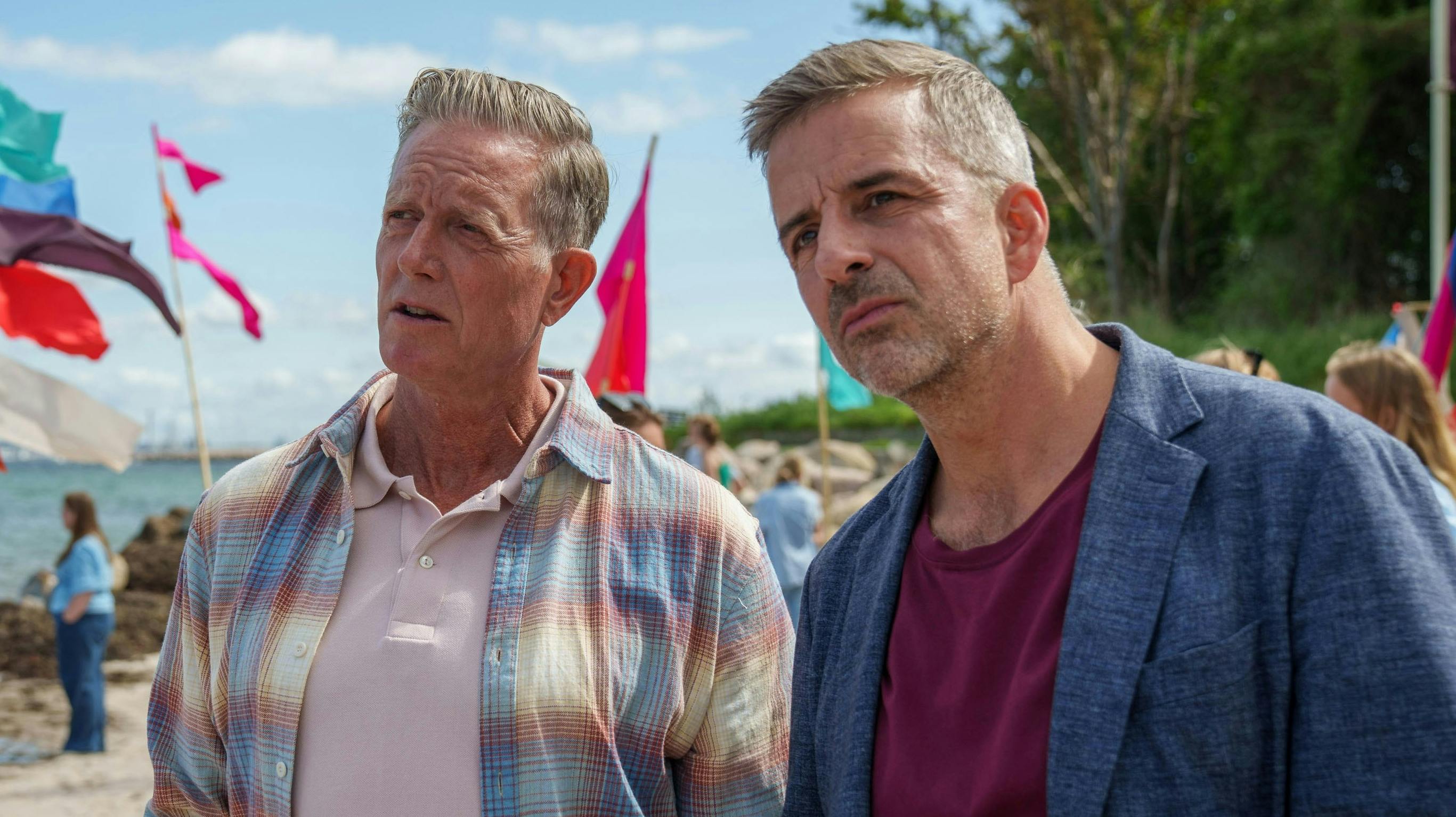 Peter Mygind og André Babikian i "Sommerdahl".
