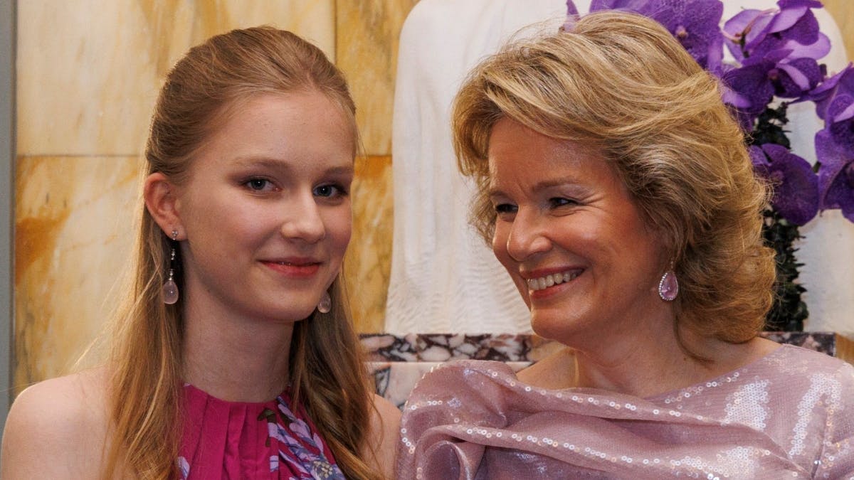 Prinsesse Eléonore og dronning Mathilde