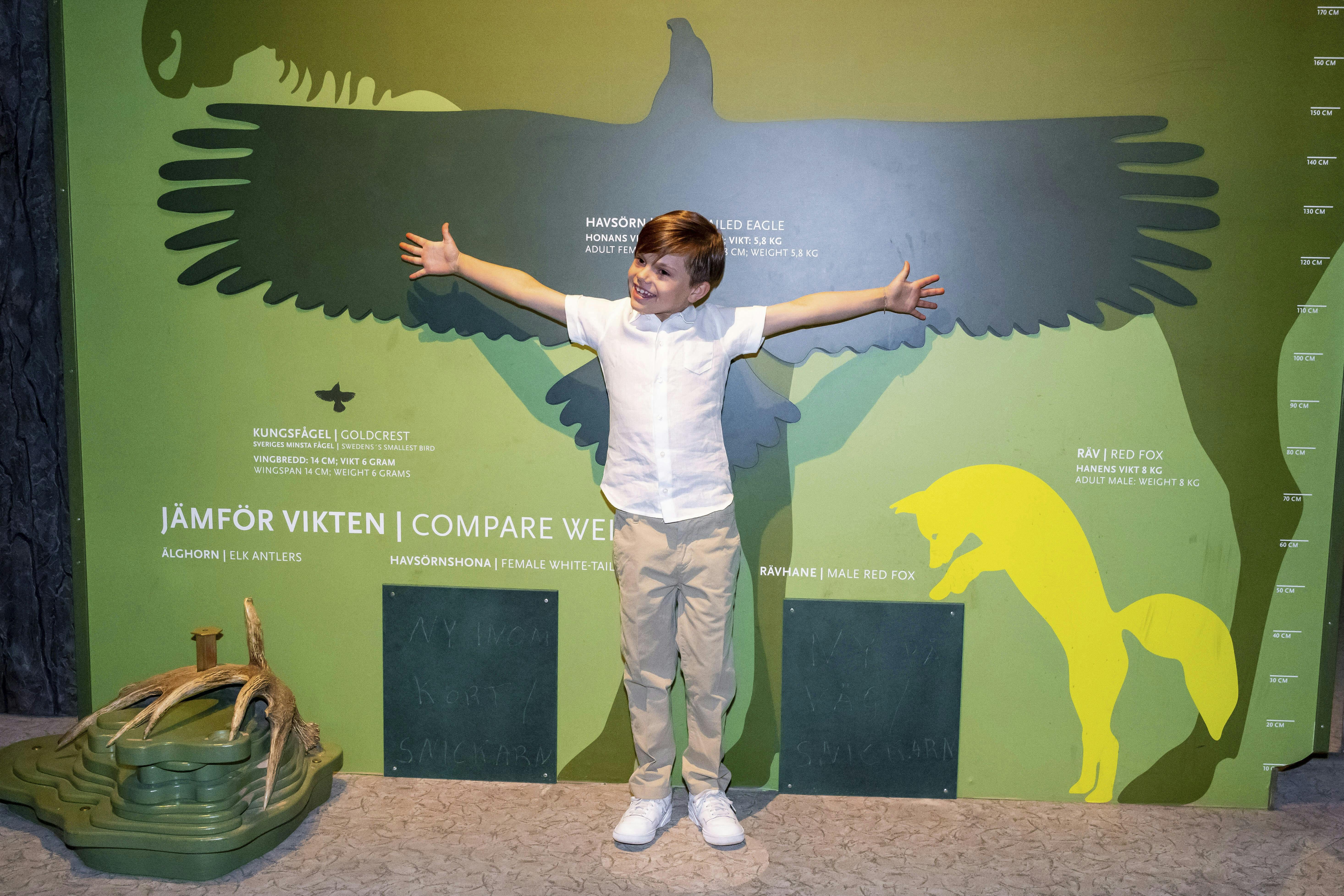 Prince Oscar, Opening of the exhibition 'World of Water' at the National Museum of Natural History in Stockholm, Sweden, 3 June 2024. ( DANA-No: 02527113 )