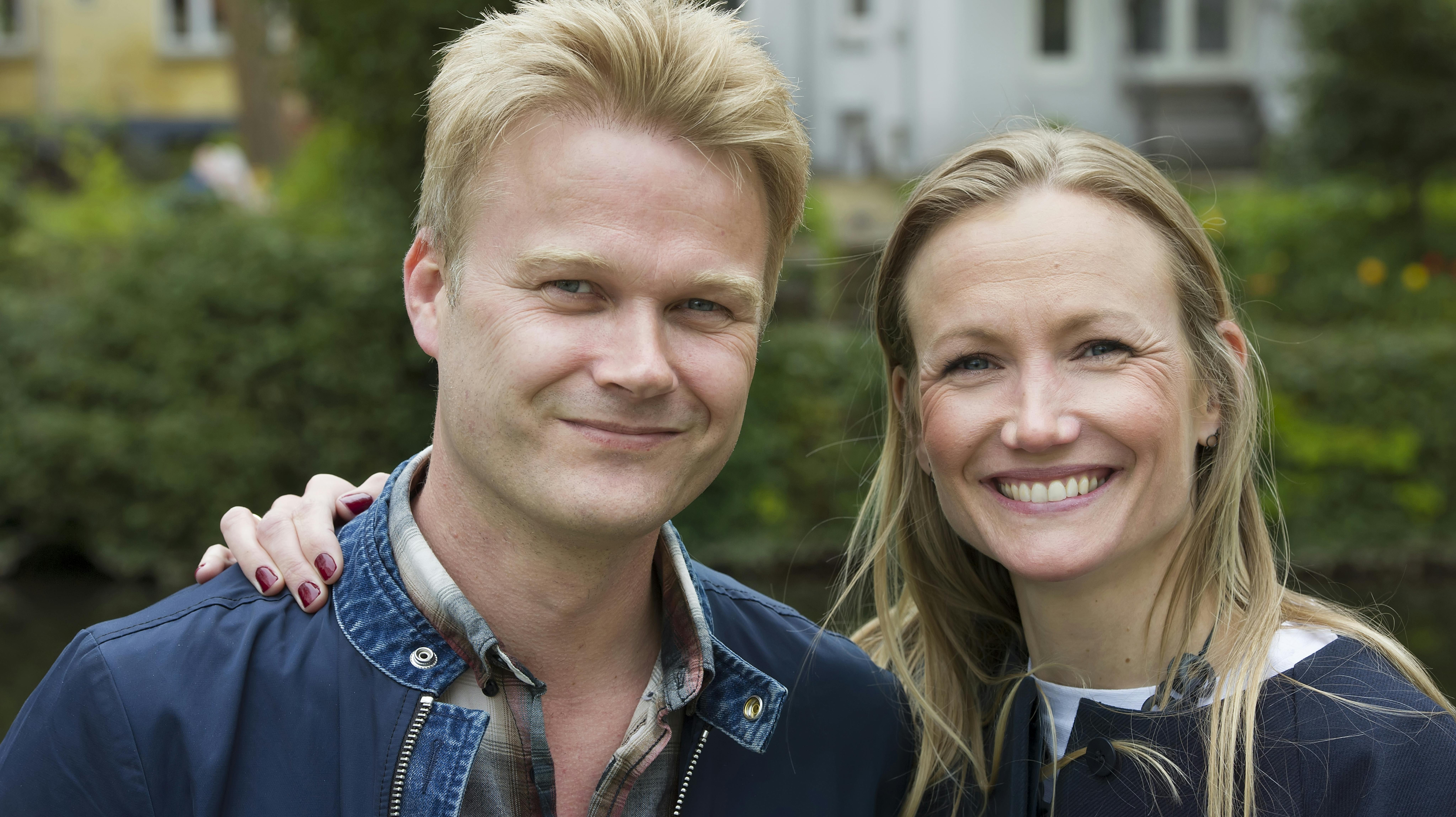 Sara Lygum og Christian Borregaard fra "3xBeliggenhed"
