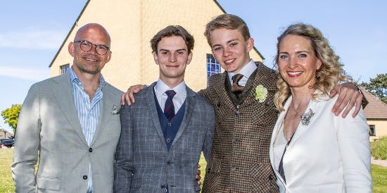 Jesper Vollmer, Eliot, Storm og Annette Heick.