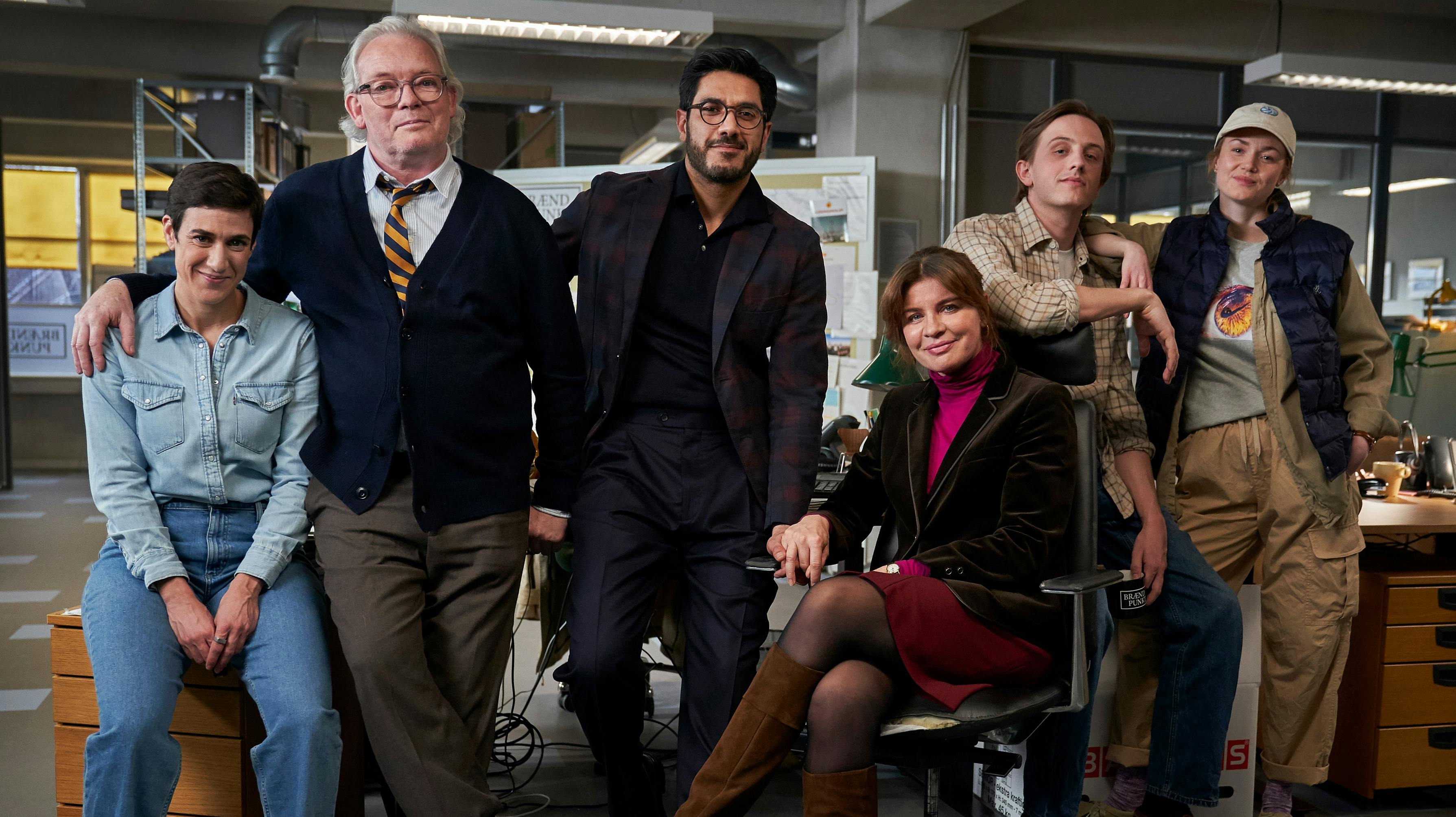 Lila Nobel, Søren Malling, Afshin Firouzi, Mille Dinesen, Clint Ruben, Johanne Milland.