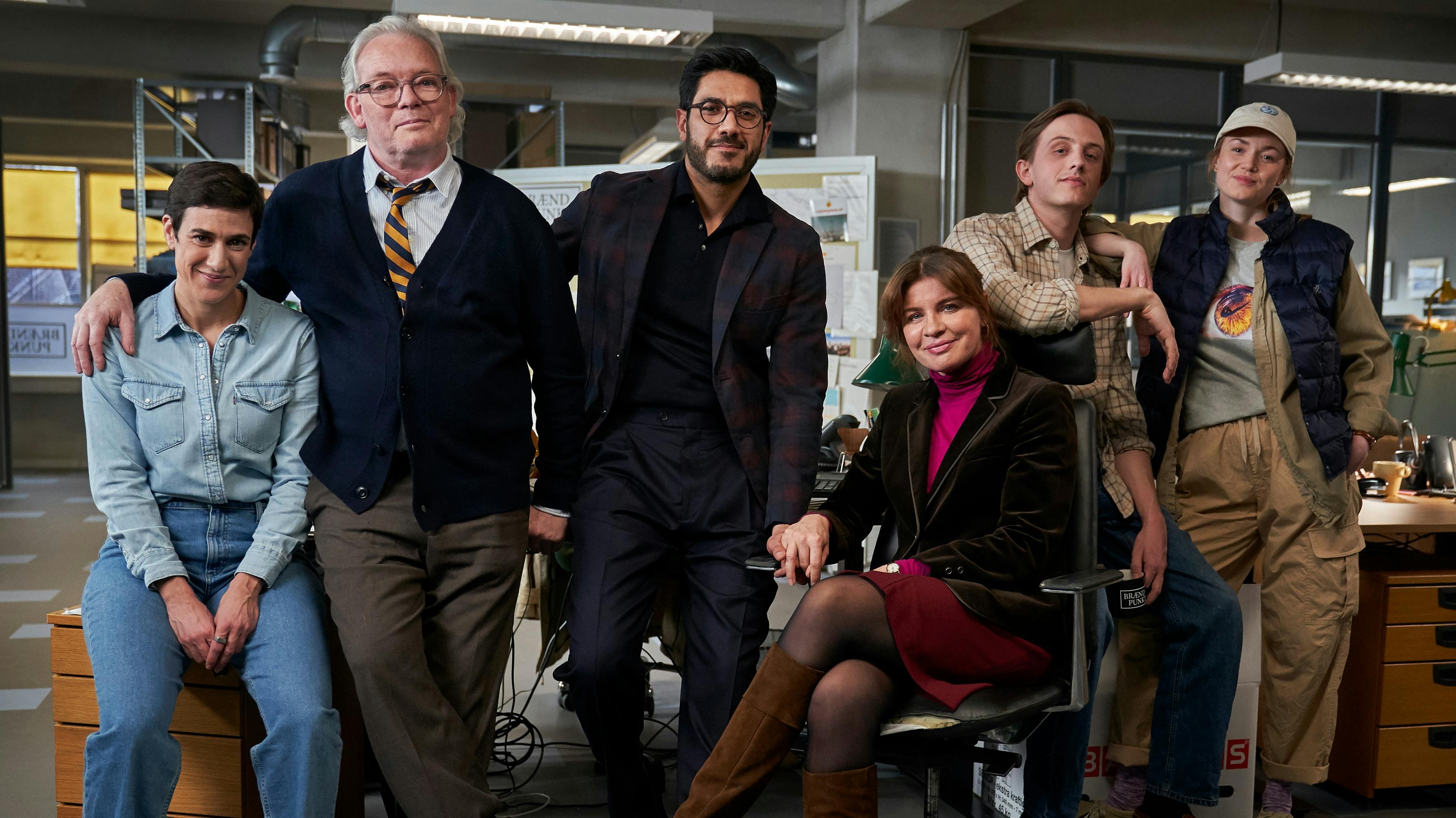 Lila Nobel, Søren Malling, Afshin Firouzi, Mille Dinesen, Clint Ruben, Johanne Milland.