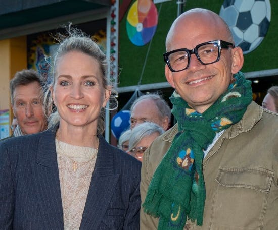 Annette Heick og Jesper Vollmer.