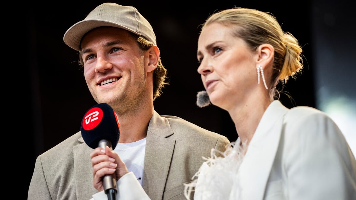 Joachim Andersen og Camilla Martin