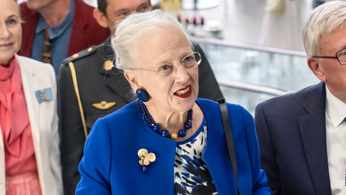 Dronning Margrethe. 