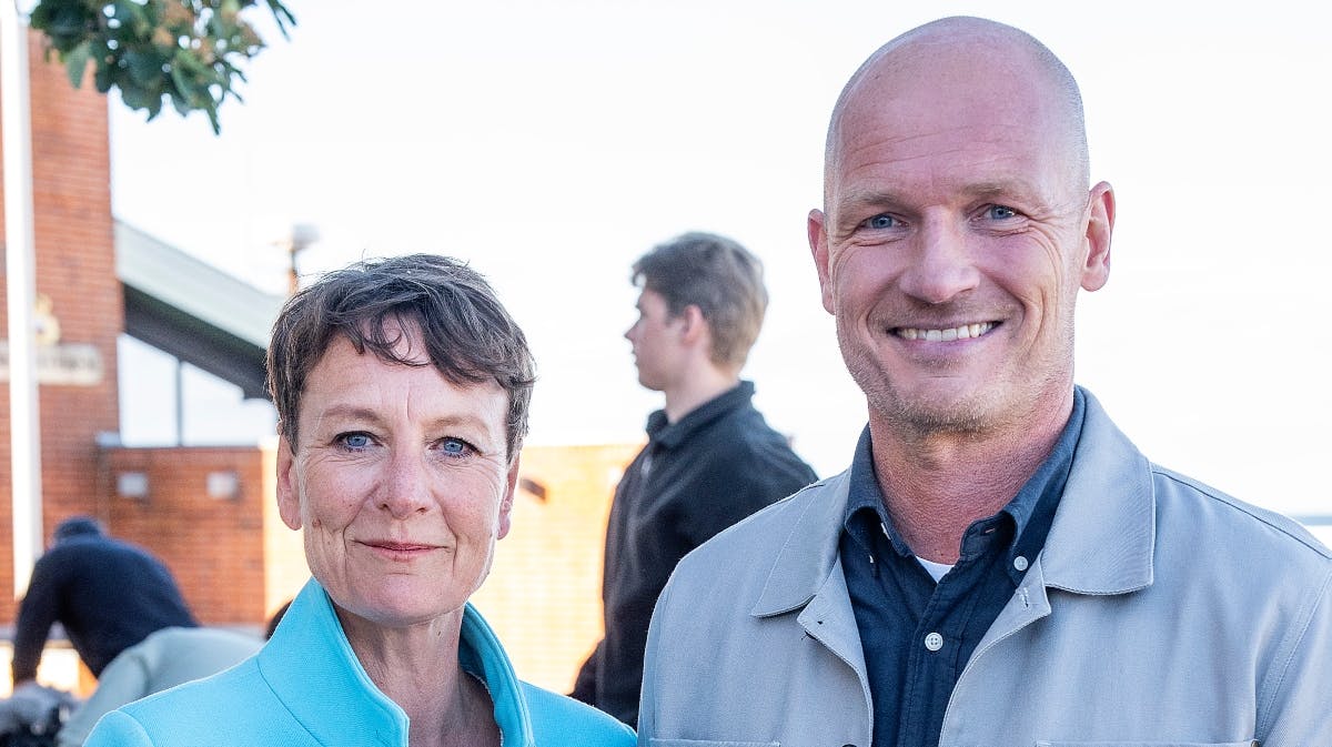 Janni Pedersen og Lasse Sjørslev. 