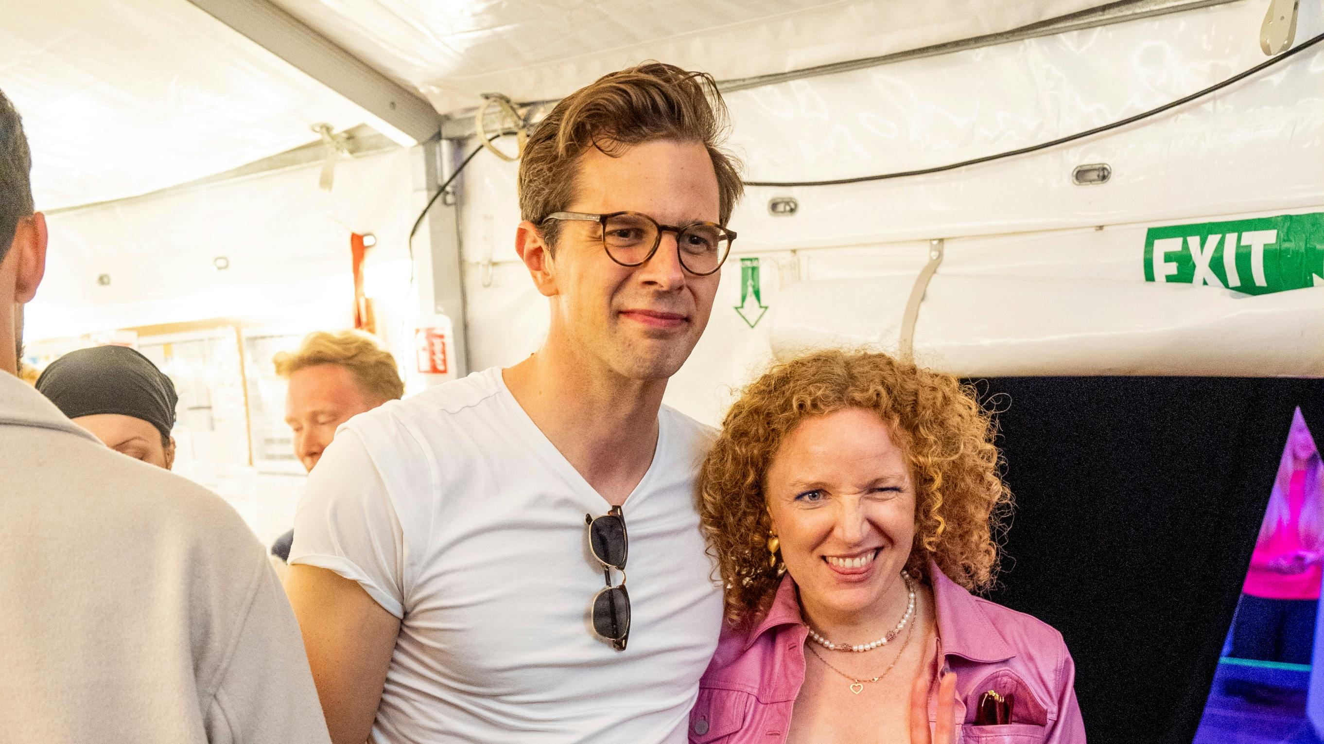 Alex Vanopslagh og Rosa Lund