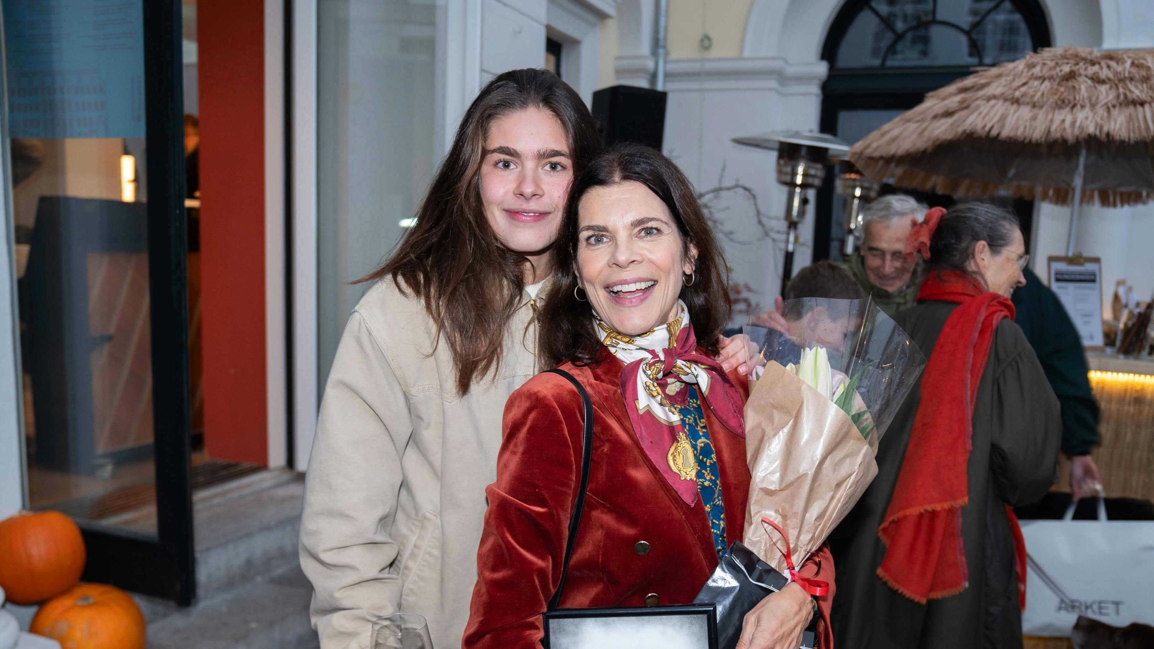 Ellen Hillingsø og datteren Anna Castenskiold.