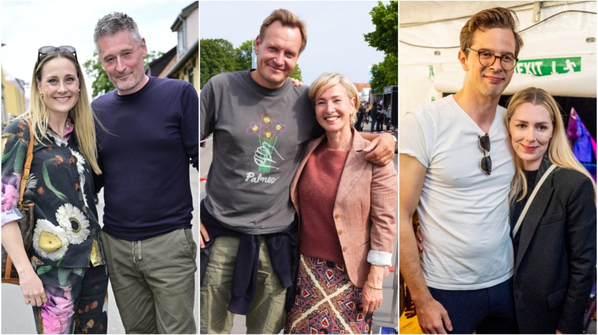 Kendte par til Folkemøde på Bornholm. 