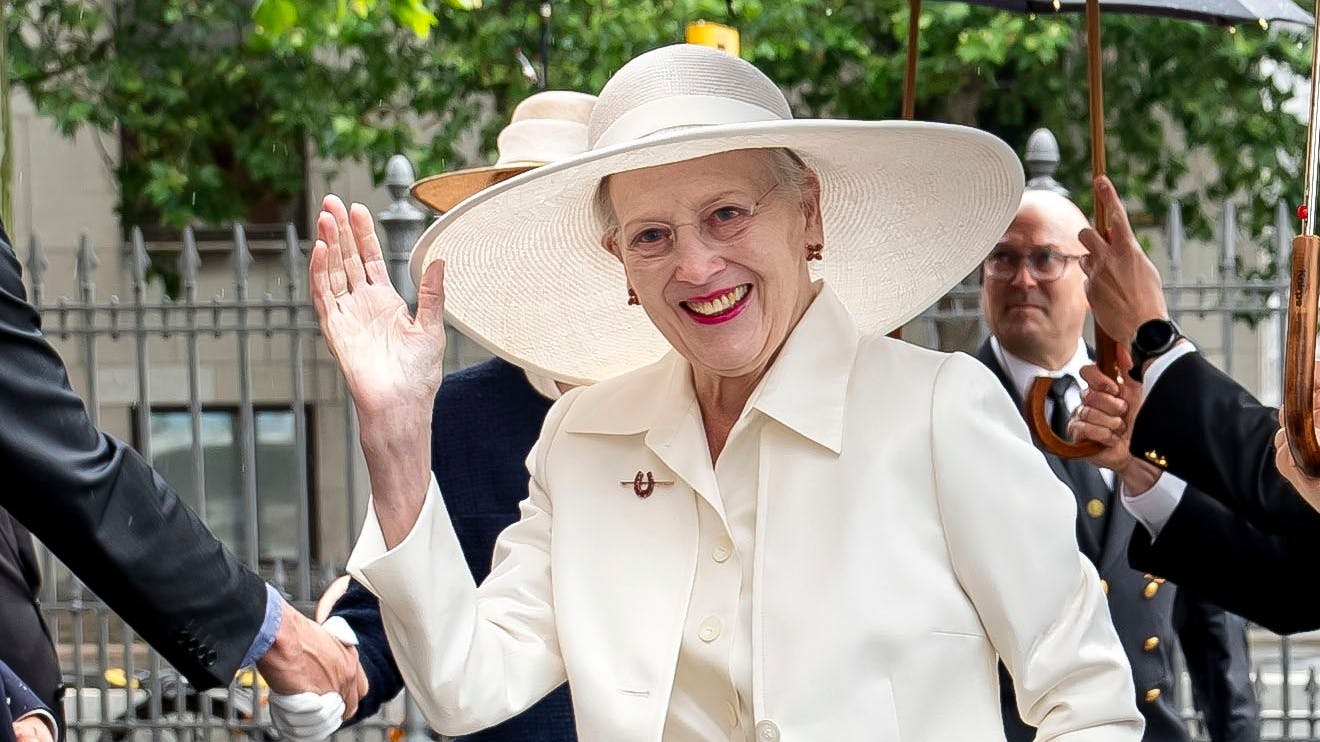 Dronning Margrethe.