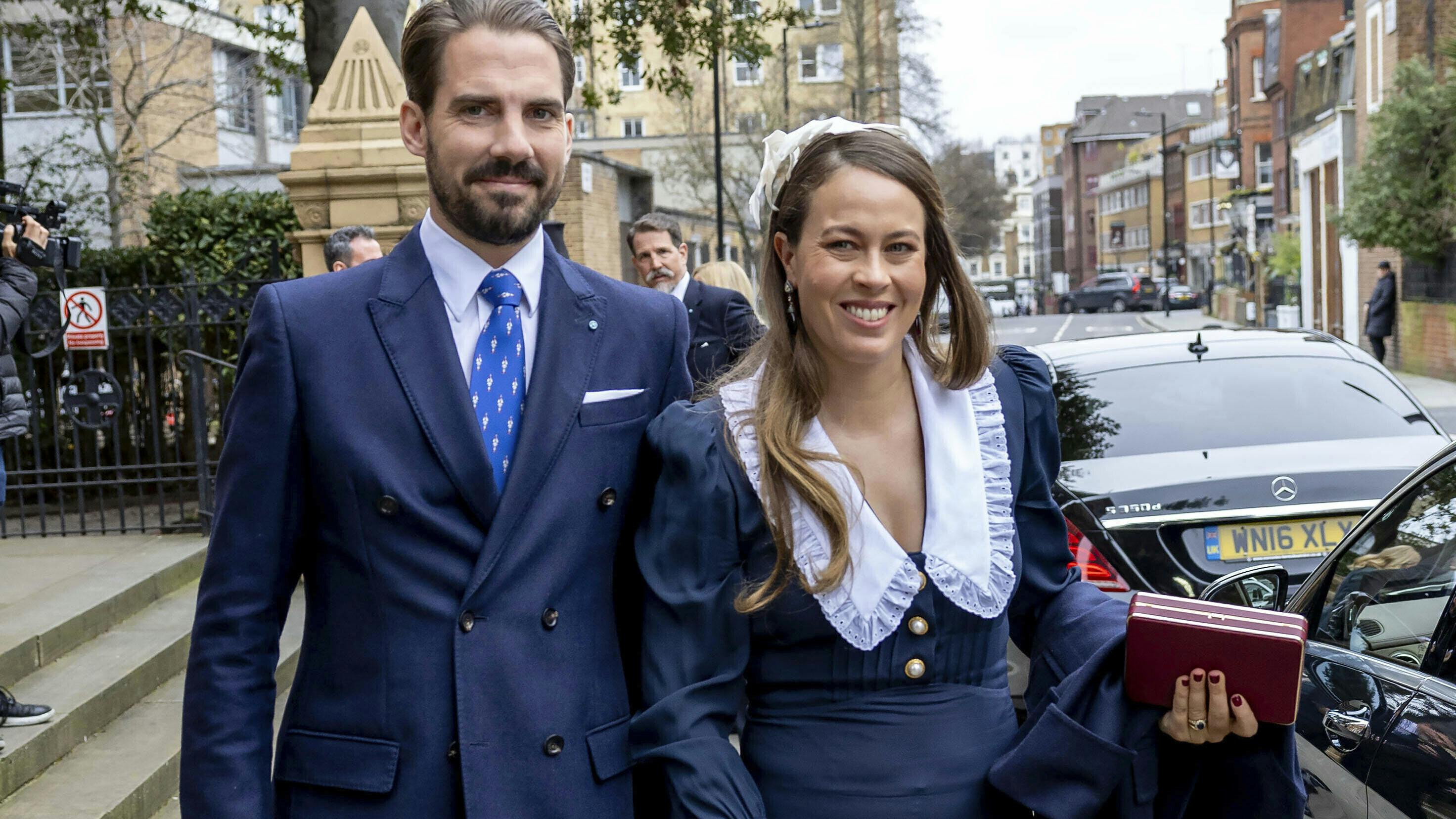 Prins Philippos og prinsesse Nina.