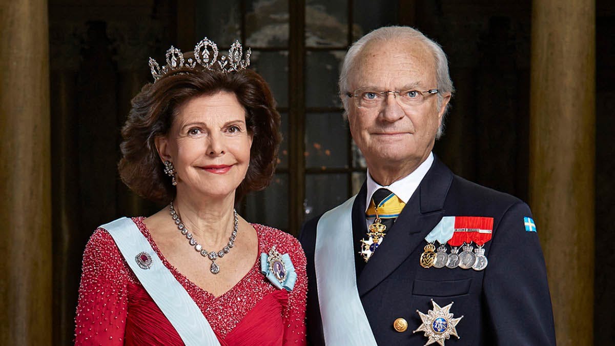 Dronning Silvia og kong Carl Gustaf. 