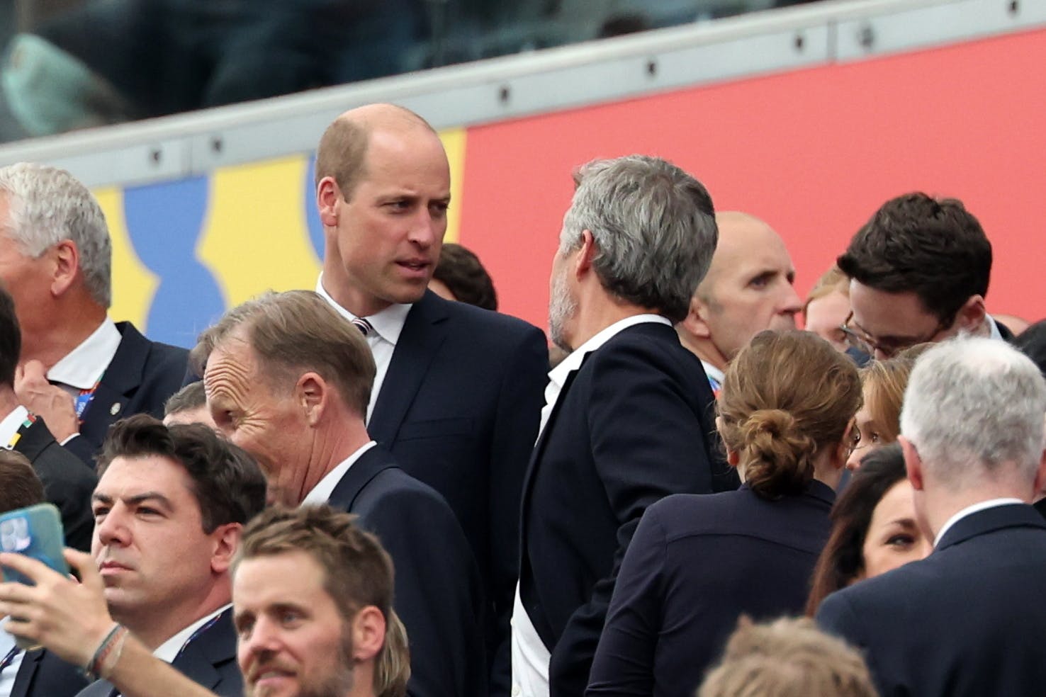 Prins William og kong Frederik.