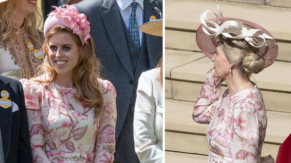 Prinsesse Beatrice og hertuginde Sophie. 