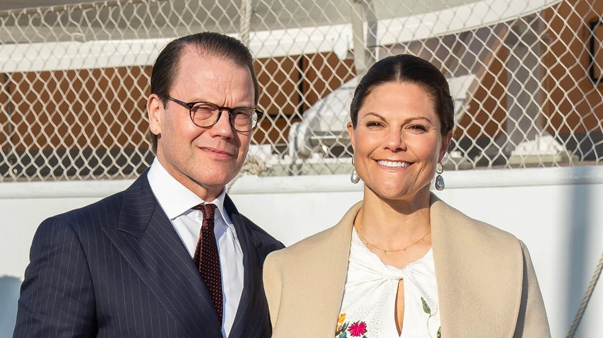 Prins Daniel og kronprinsesse Victoria.