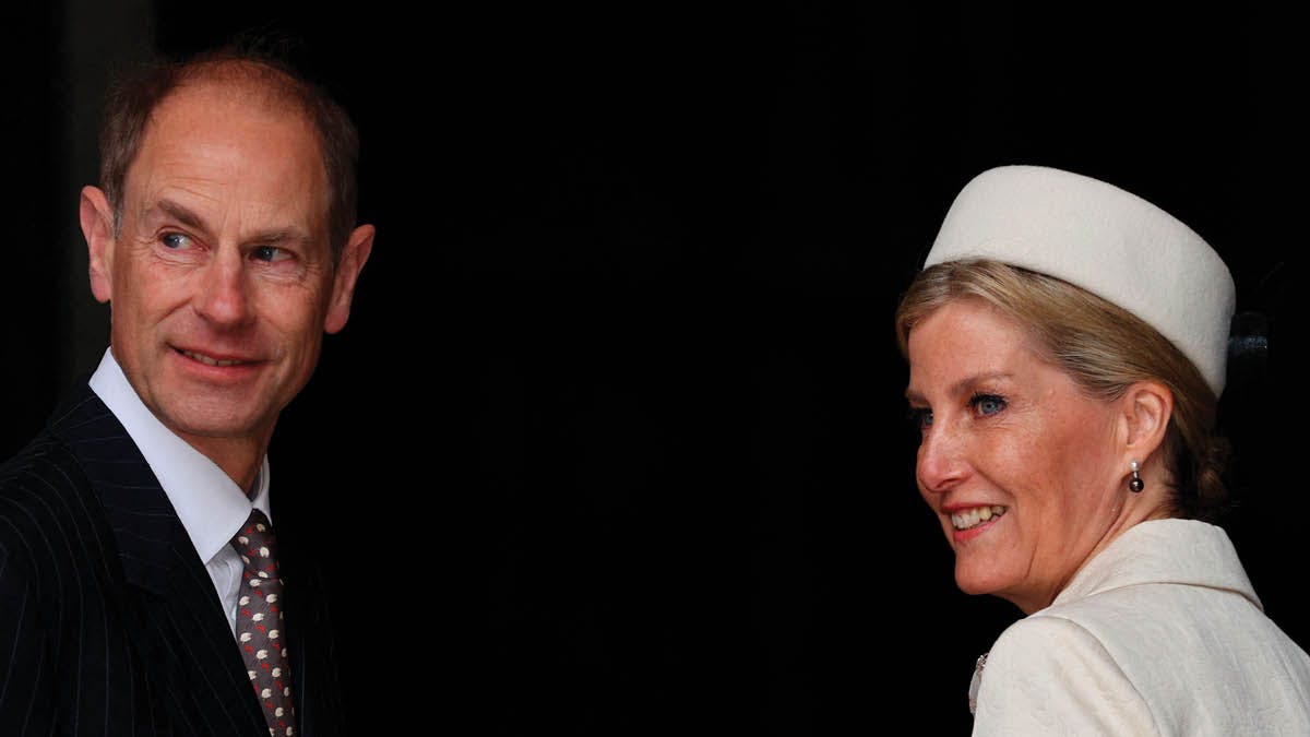 Prins Edward og hertuginde Sophie i 2023.