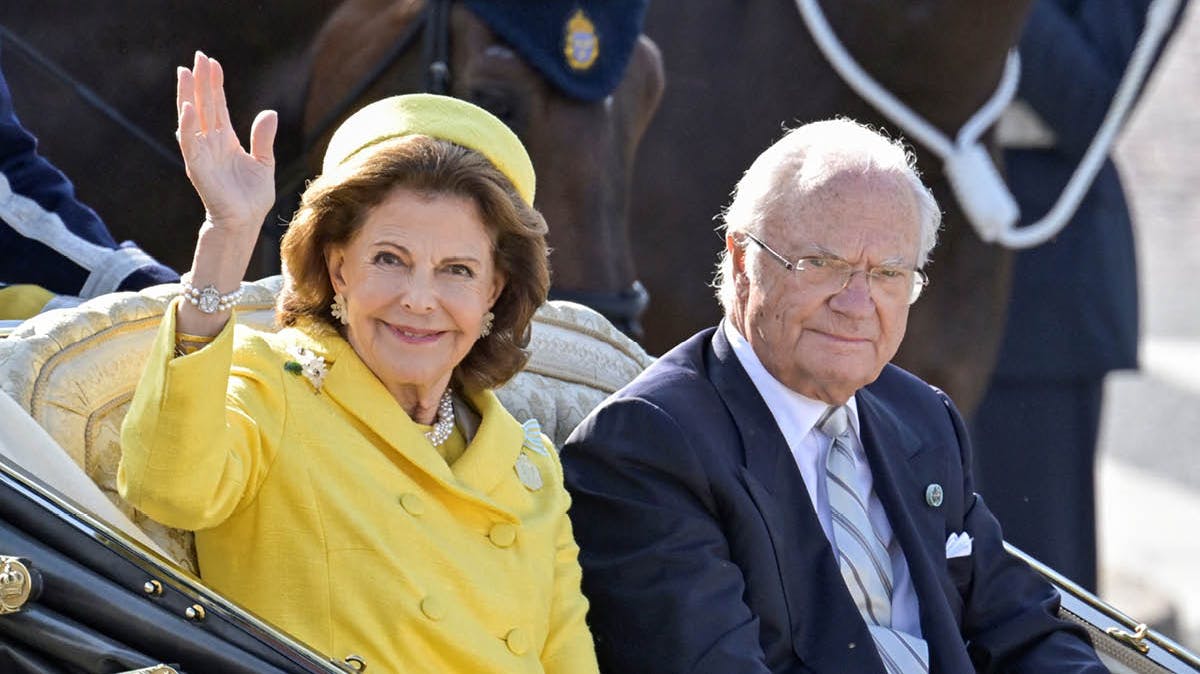 Dronning Silvia og kong Carl Gustaf.