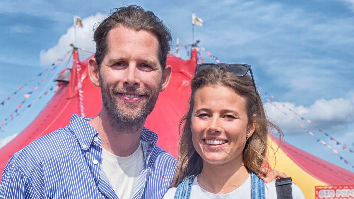 Rasmus Seebach og Julie Teglhus. 