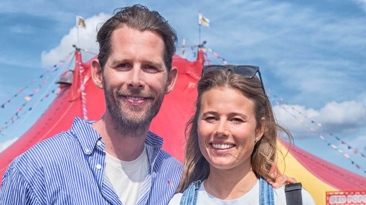 Rasmus Seebach og Julie Teglhus.