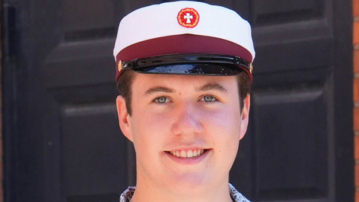 Kronprins Christian bliver student fra Ordrup Gymnasium.