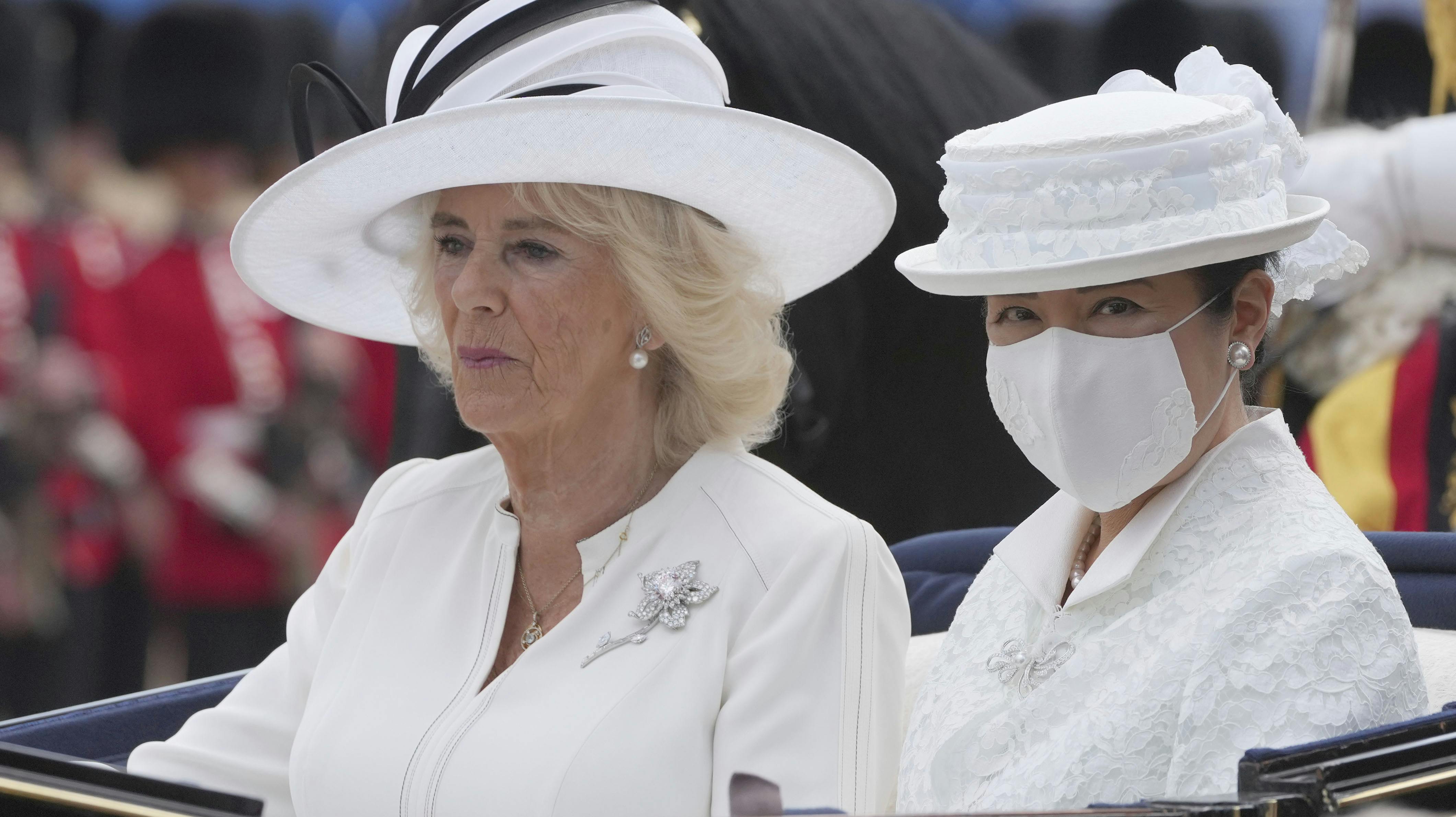 Dronning Camilla og kejserinde Masako. 
