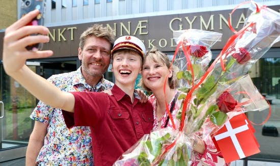 Camilla af Rosenborg med sønnen Leopold og gemalen Ivan Ottesen.