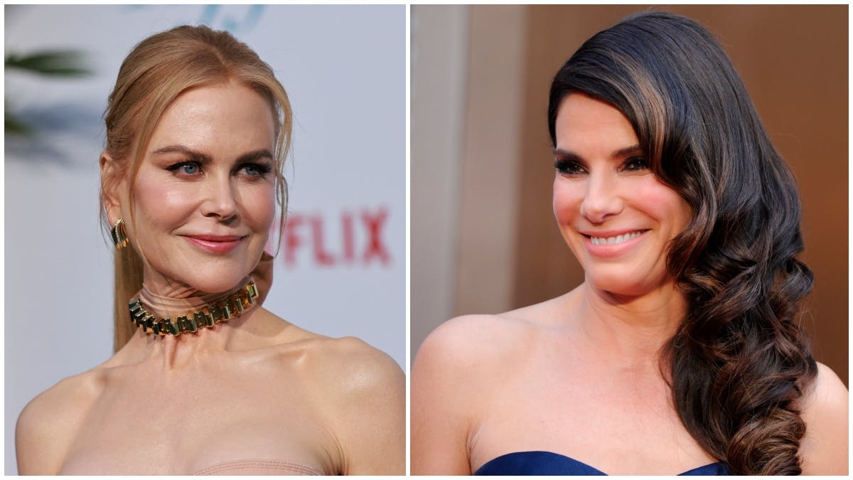 Nicole Kidman og Sandra Bullock.