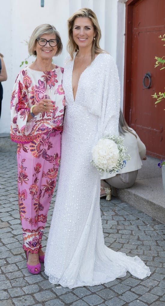 Vickie Jo Ringgaard med sin mor Jane.