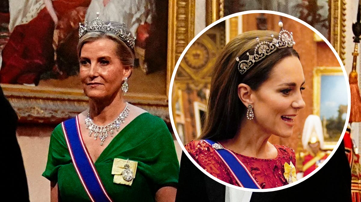 Hertuginde Sophie. Indsat foto af prinsesse Kate. 