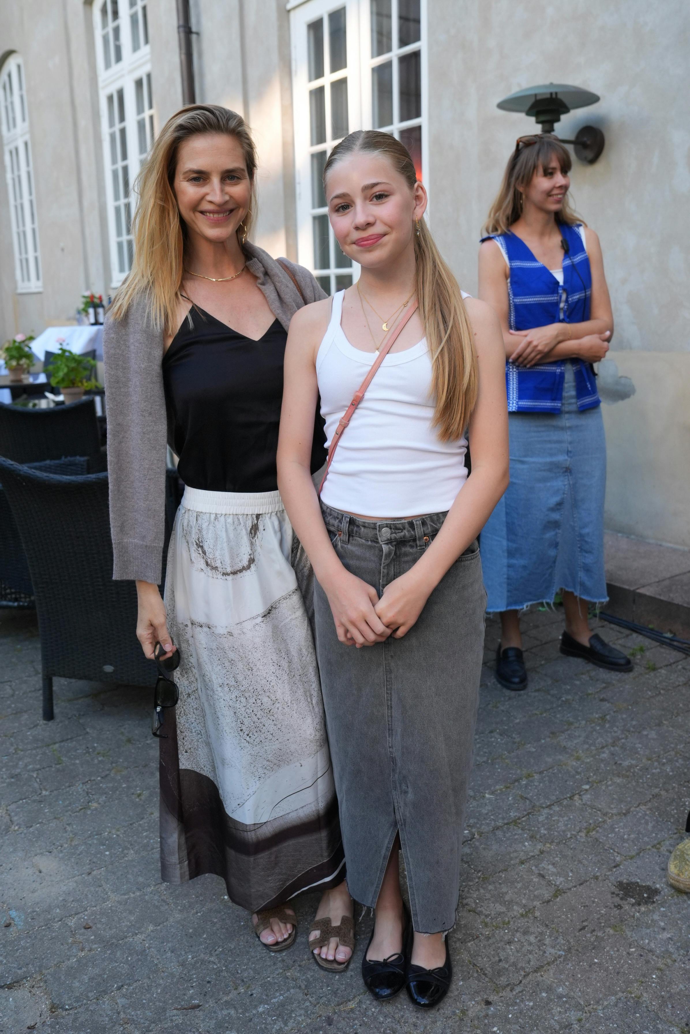 Beate Bille med datteren Fernanda.