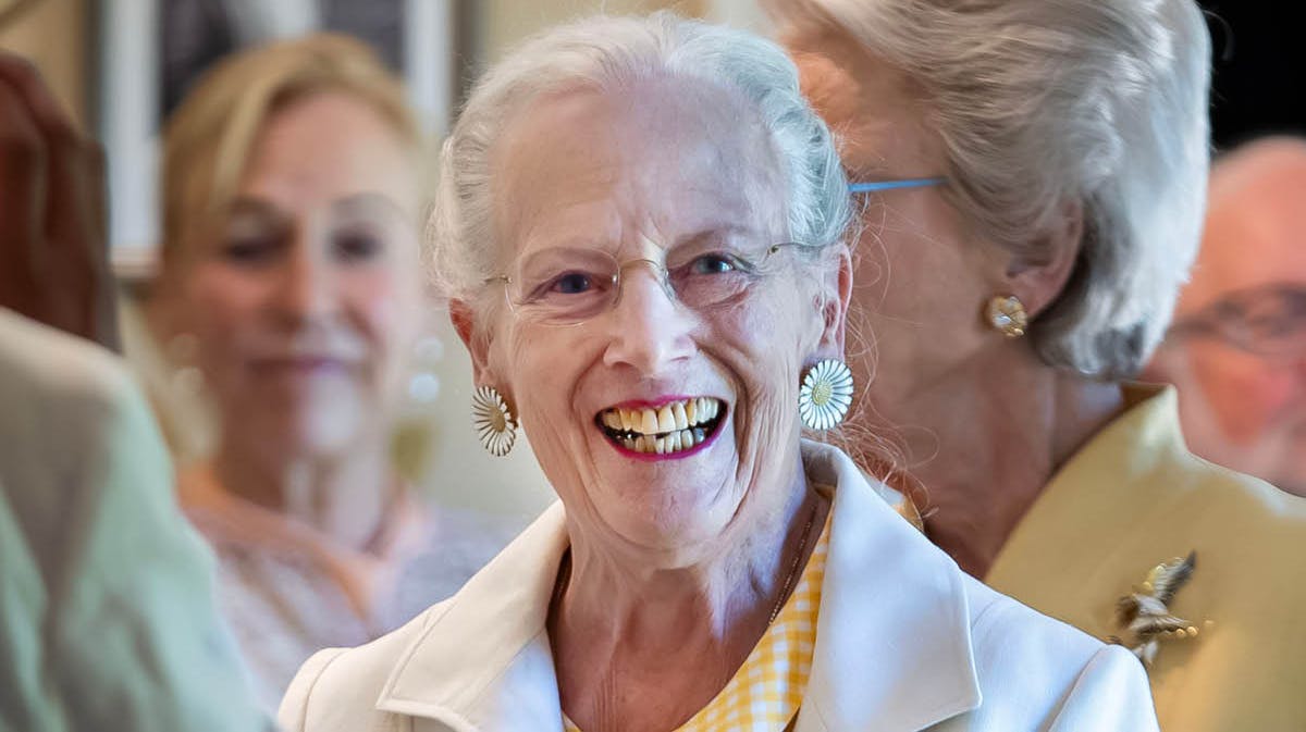 Dronning Margrethe.