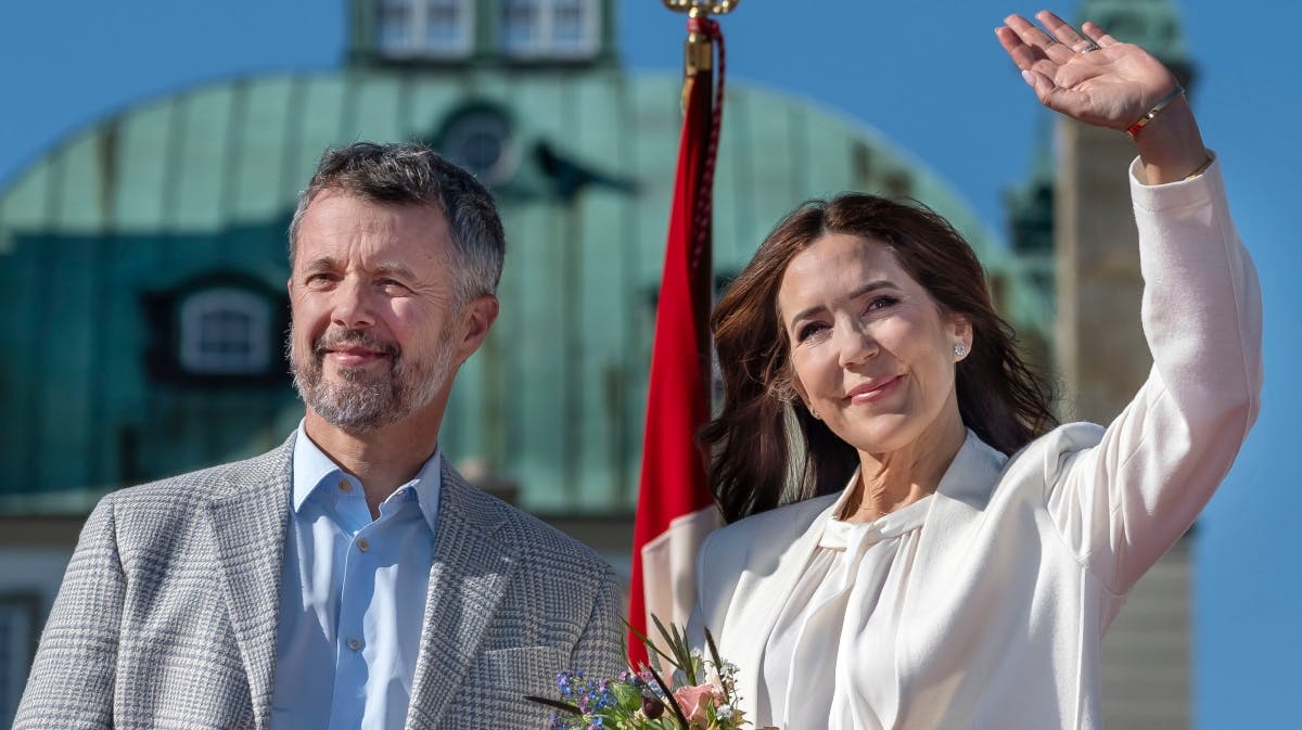 Kong Frederik og dronning Mary