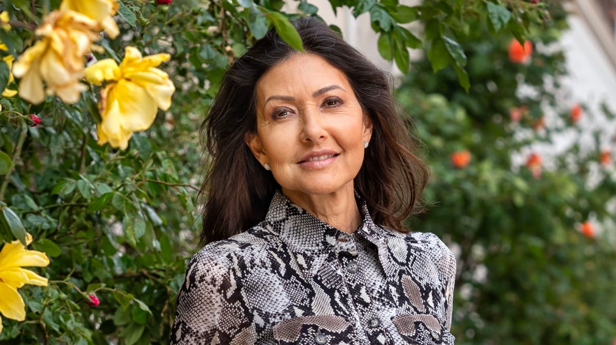 Grevinde Alexandra på et af de nye billeder taget under interviewet med BILLED-BLADET. 