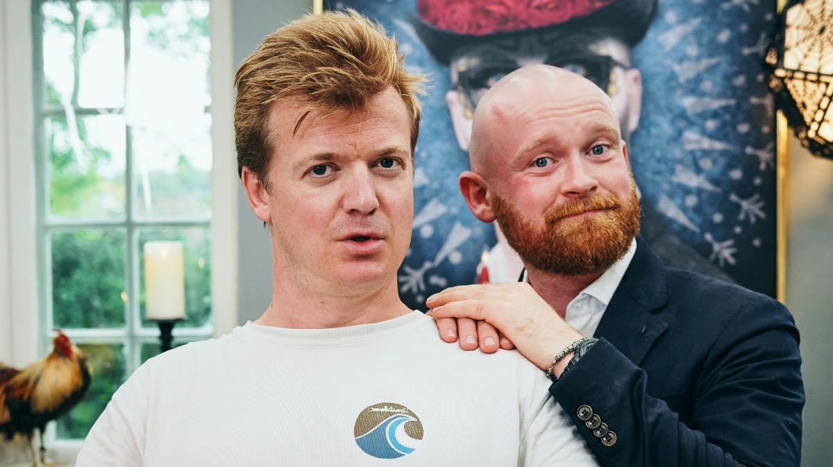 Tobias Dybvad og Mark Le Fevre 