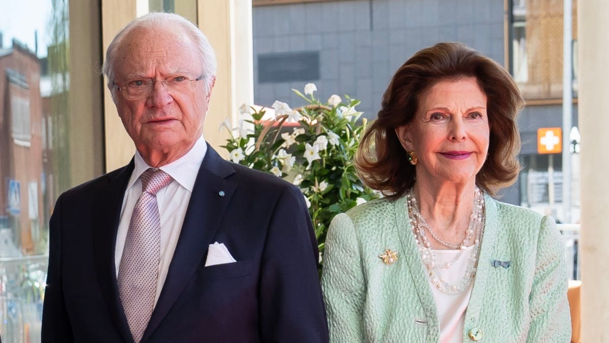 Kong Carl Gustaf og dronning Silvia