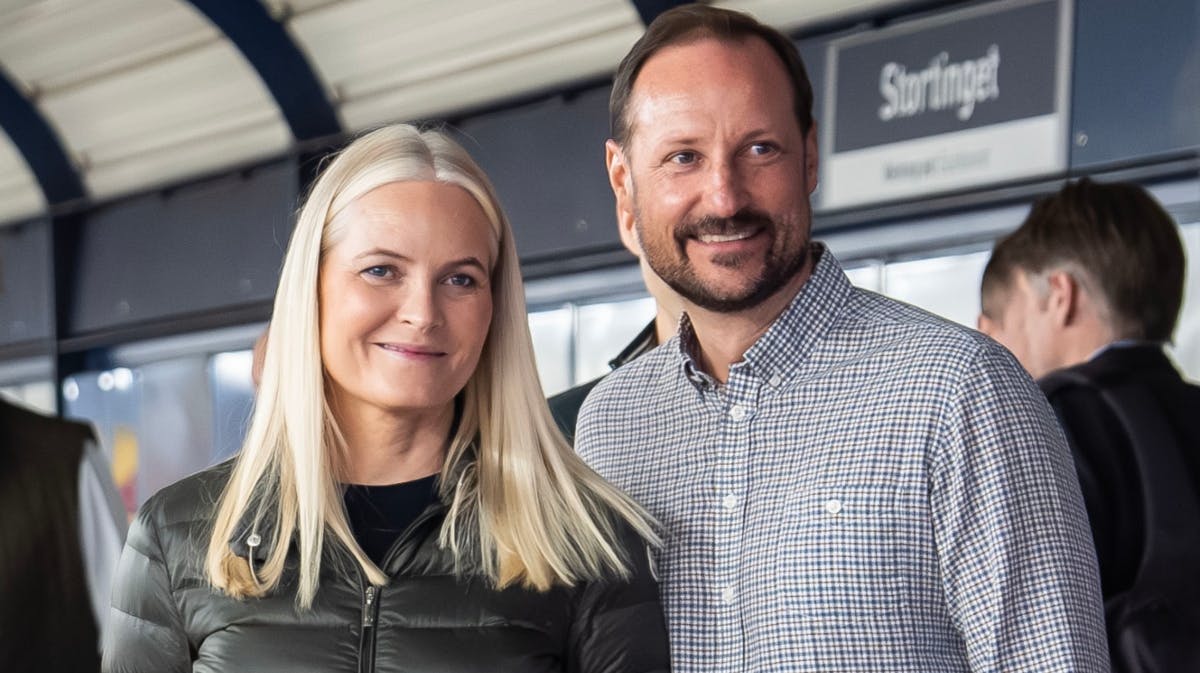 Kronprinsesse Mette-Marit og kronprins Haakon