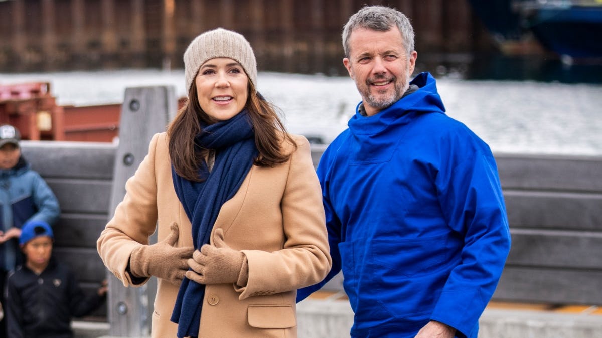 Dronning Mary og kong Frederik