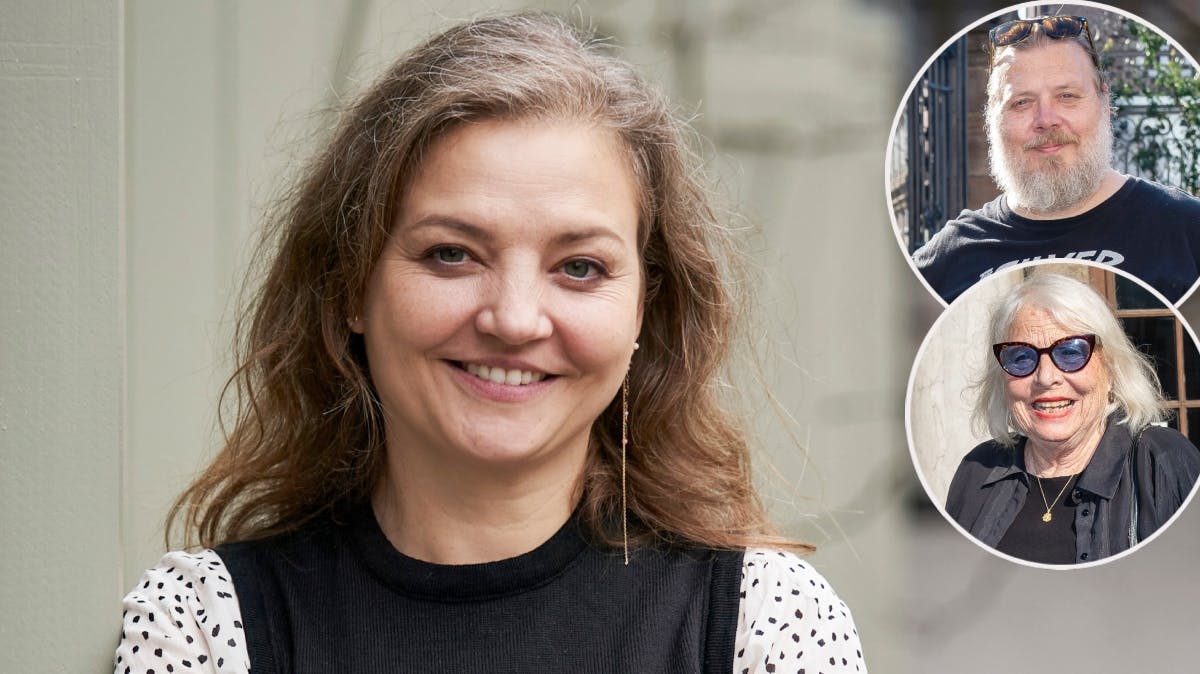 Laura Bro samt Nicolas Bro og Helle Hertz