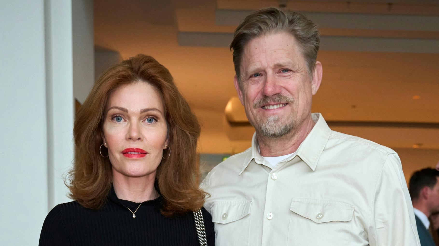 Laura von Lindholm og Peter Schmeichel.