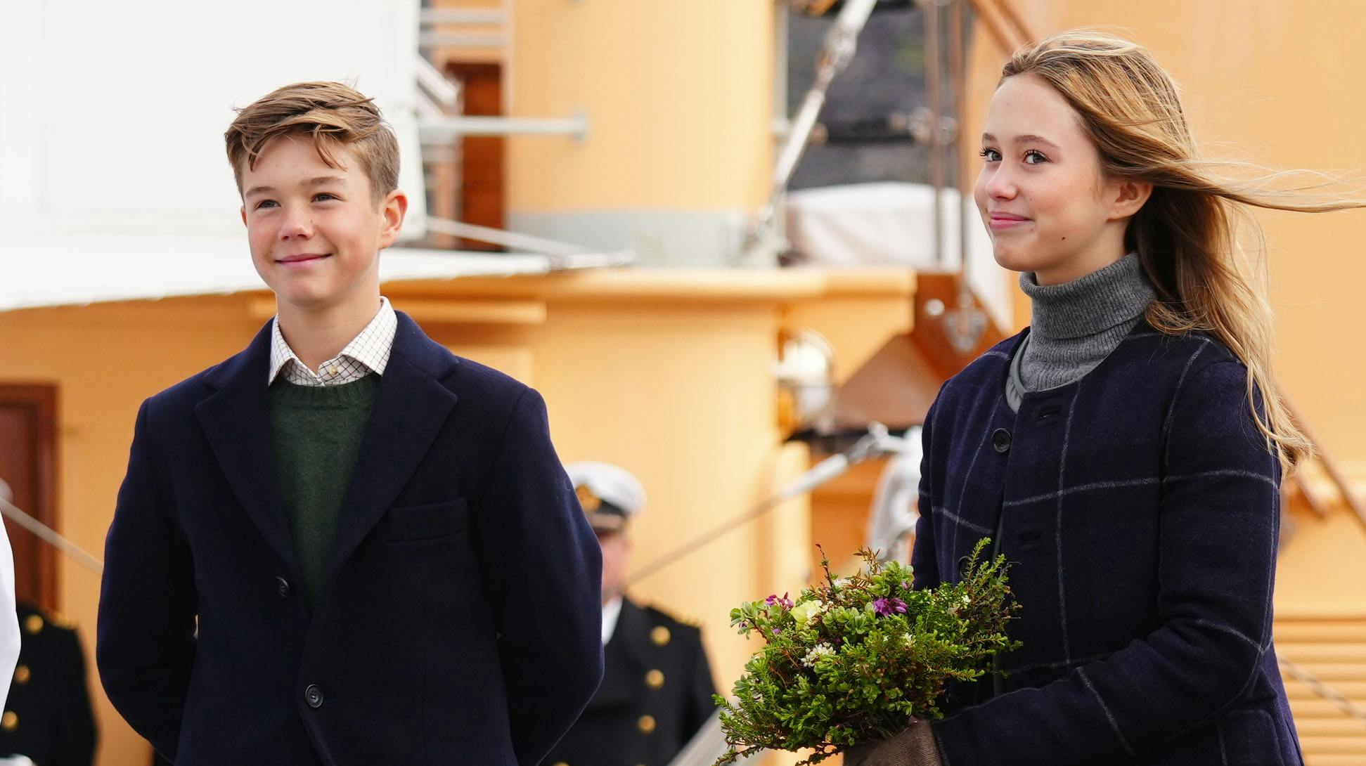 Prins Vincent og prinsesse Josephine. 