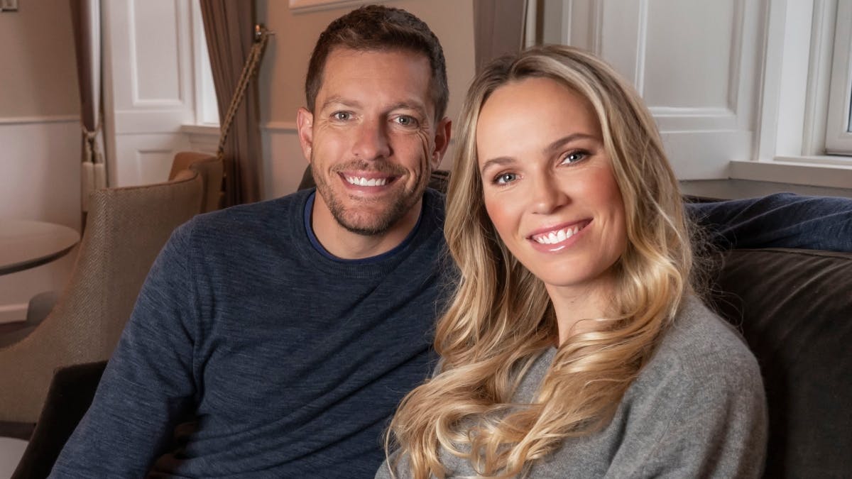 David Lee og Caroline Wozniacki