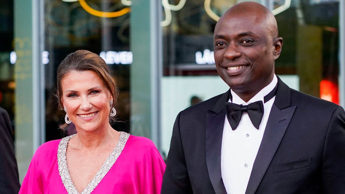 Prinsesse Märtha Louise og Durek Verrett.