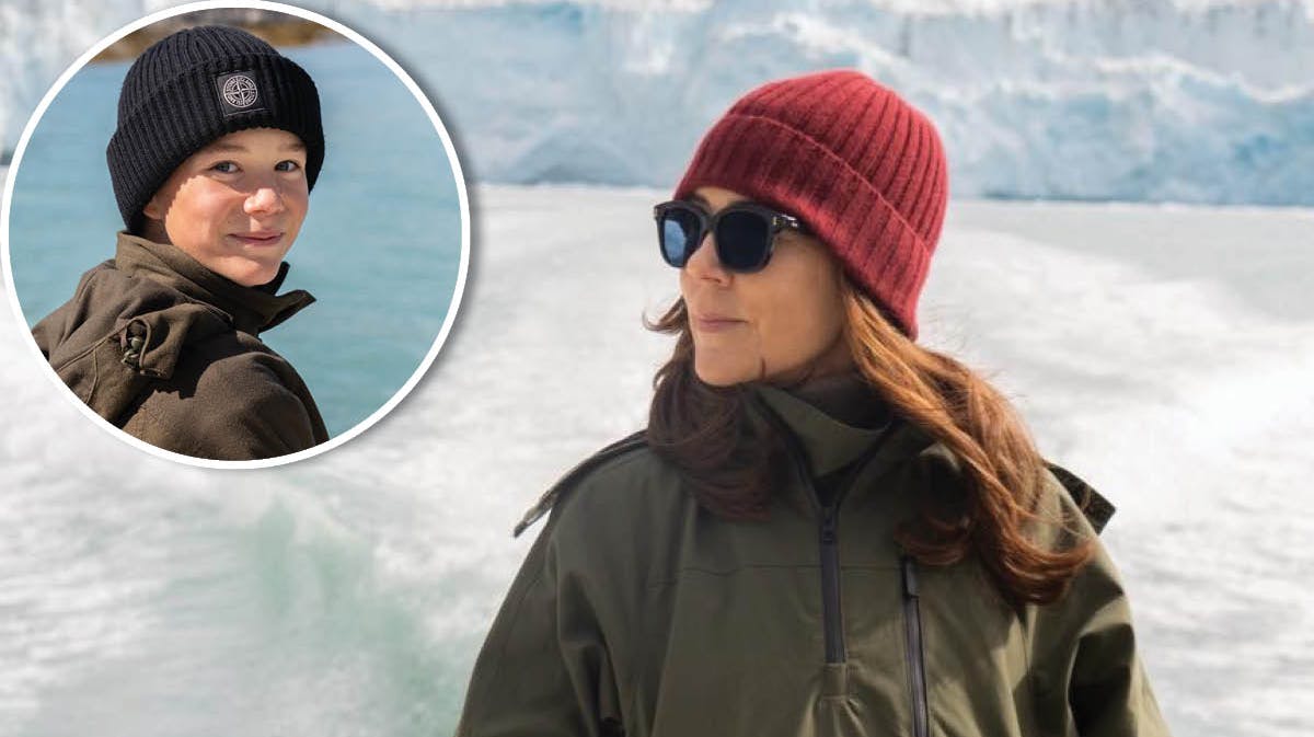 Prins Vincent og dronning Mary.