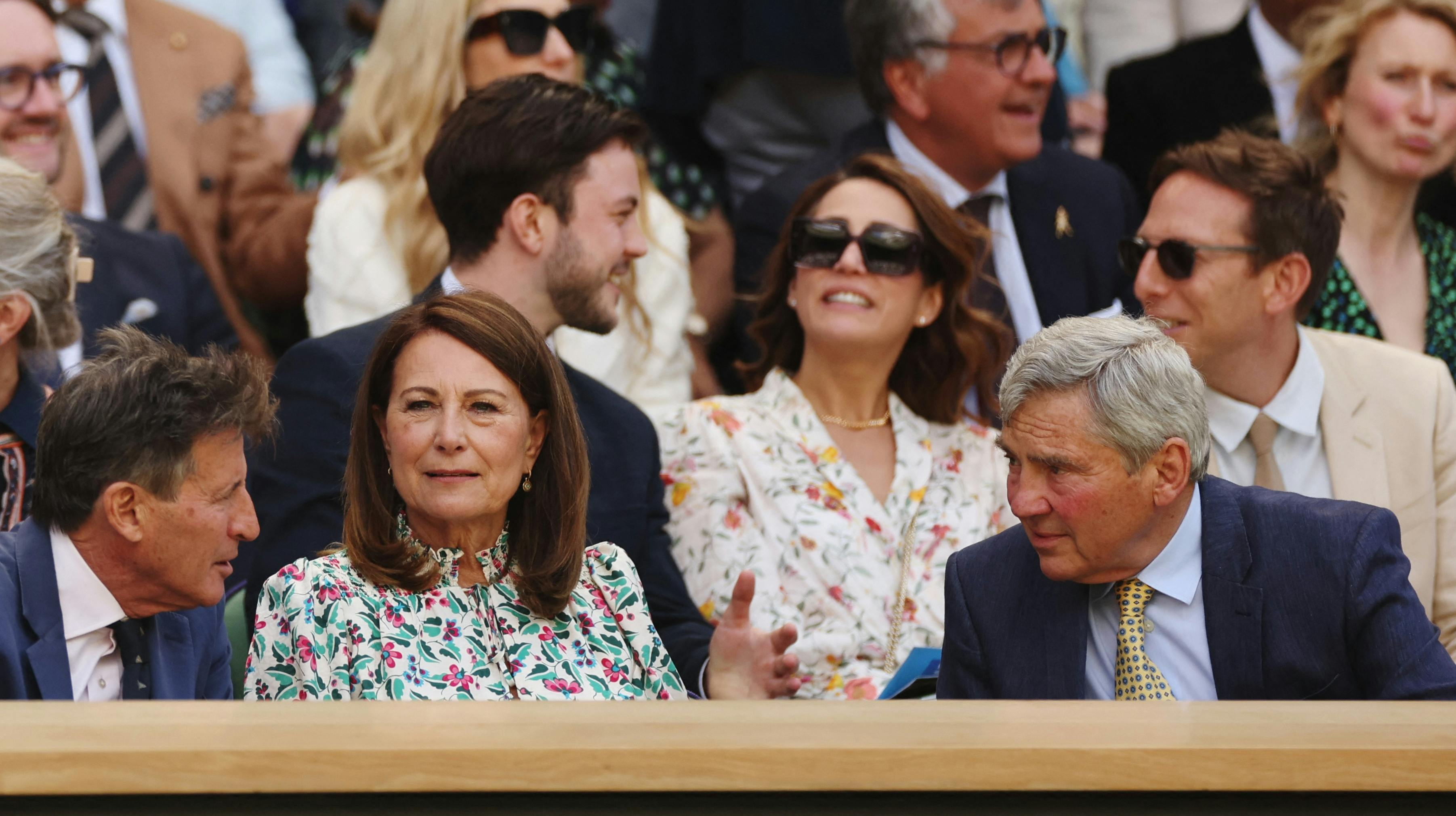 Carole og Michael Middleton.